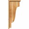 Ekena Millwork Newport Rough Sawn Corbel w/Backplate, Western Red Cedar, 8"W x 12"D x 28"H COR08X12X28NEW01RWR - alternate 2